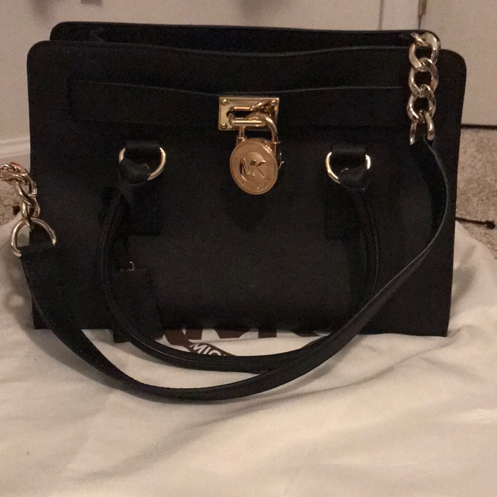 Michael Kors Hamilton Medium Lock and Key Purse